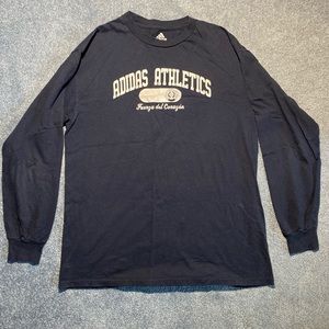 Black Adidas Athletics Long Sleeve Shirt